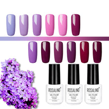 Load image into Gallery viewer, Gel Nail Polish Purple Color Series 7 ml
