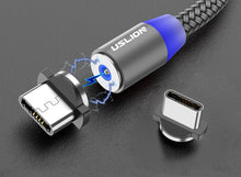 Load image into Gallery viewer, Magnetic USB Fast Charging Micro / Type C Cable
