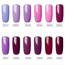 Load image into Gallery viewer, Gel Nail Polish Purple Color Series 7 ml
